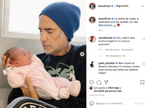 Alejandro Fernández comparte fotos de su nieta